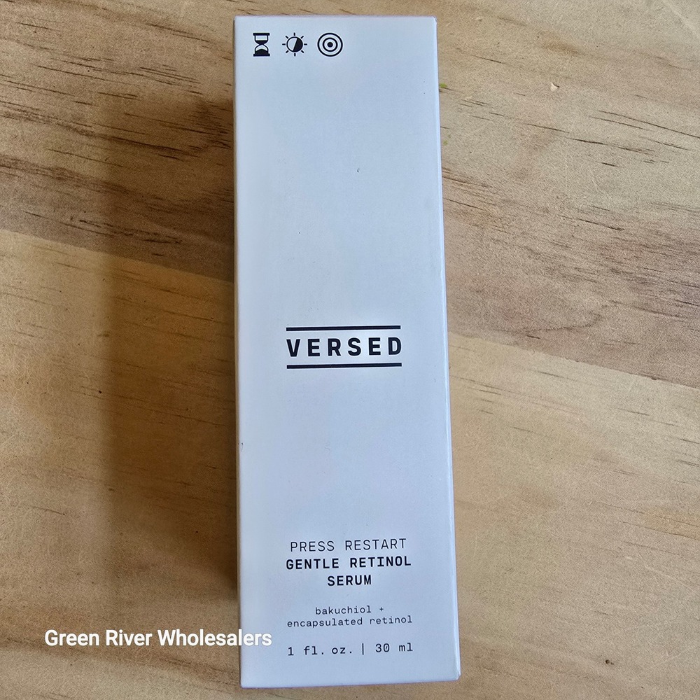 Versed Press Restart Gentle Retinol Serum 1oz Bakuchiol Encapsulated Retinol New